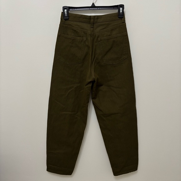 COS Olive Green High-Waisted Pants - Picture 5 of 13